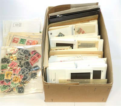 Lot 2098 - New Zealand Dealer Stock in small box. Mint and Used most on stock cards identified. 1884 -...