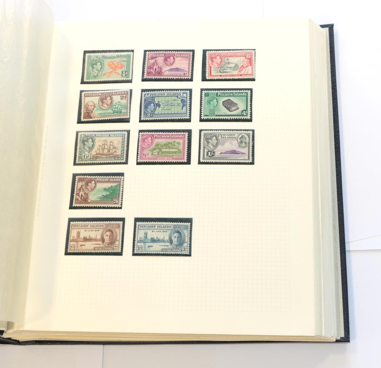 Lot 2104 - Pitcairn Islands 1940 - 2000 Mint majority unmounted housed in Plymouth album and slip case....