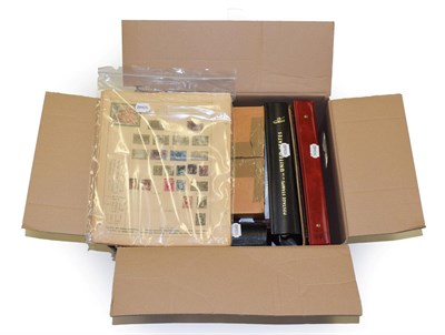 Lot 2108 - U.S.A Large Carton 1870 - 1950s (1000s) 4 Albums and 2 Shoe boxes quantity of additional album...