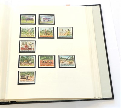 Lot 2114 - Solomon/Christmas Island 1958 - 2000 in Mint sets and including mini sheets, huge cat value
