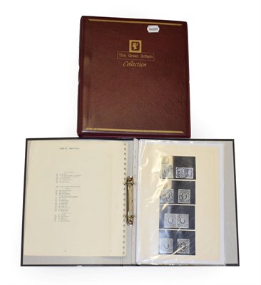 Lot 2124 - GB Mint & used collection housed in two albums including 1840 1d & 2d values: 6d & 1/-...