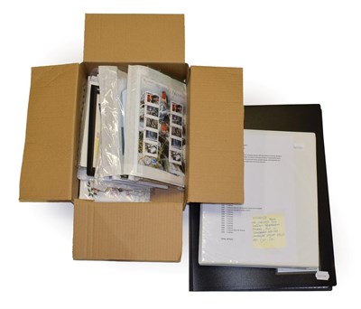 Lot 2150 - Thematics Christmas: GB Harrison & De La Rue Printers Presentation Folders in Album Xmas 1969 -...
