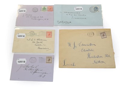 Lot 2167 - 1929 PUC FDC five covers all dated 10th May One having the Postal Union Congress cds. A fine...