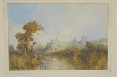 Lot 790 - Stephen Frank Wasley (1848-1934) "Arundel Castle, Sussex" Signed, inscribed verso, watercolour...