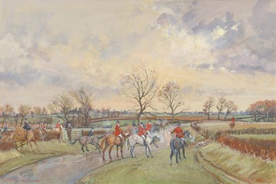 Lot 799 - Robin Furness (b.1933) "A Check - Bedale Thrintoft Moor Lane" Signed, dated (19)81 and...