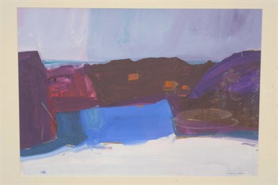 Lot 814 - William Watson (20th/21st century contemporary) "Evening Tide, Kenavara, Tiree" Signed,...