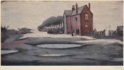 Lot 1002 - After Laurence Stephen Lowry RBA, RA (1887-1976)  ''The Lonely House'' Signed, with the...