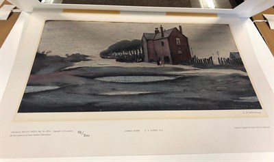 Lot 1002 - After Laurence Stephen Lowry RBA, RA (1887-1976)  ''The Lonely House'' Signed, with the...
