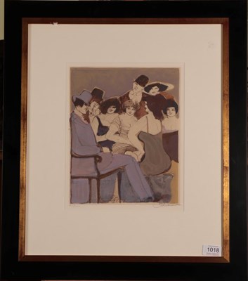 Lot 1018 - David Schneuer (1905-1988) Polish/Israeli Group of figures Signed and numbered 93/300,...