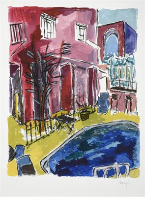 Lot 1022 - Bob Dylan (b.1941) American  ''Motel Pool'' (2011) Signed and numbered 116/295, giclee print,...
