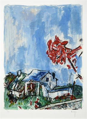 Lot 1027 - Bob Dylan (b.1941) American  ''Rose on a Hillside'' (2010) Signed and numbered 107/295, giclee...