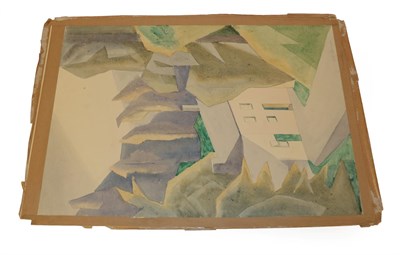 Lot 1037 - Edith Lawrence (1890-1973) ''River Seine'' Signed and inscribed, watercolour, together with...