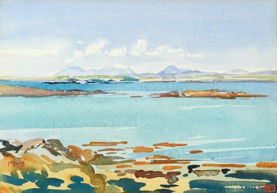 Lot 1039 - Mary Holden Bird (1900-1978) Scottish ''Good Morning'' Monogrammed, watercolour, 24cm by 34cm...