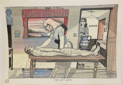 Lot 1042 - Ron Gribbons (20th/21st century) ''Tapping the Pipes for Help'' Signed and dated 1943, together...
