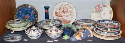 Lot 116 - A collection of Losol ware drainers, plates and wall pockets etc