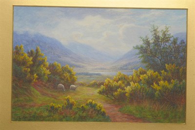 Lot 840 - Everett William Mellor (1878-1965) Lakeland landscape Signed, pencil, watercolour and gouache,...