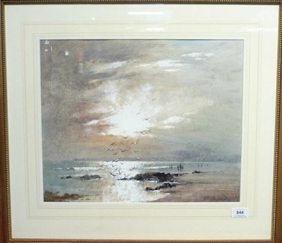 Lot 844 - Robert Leslie Howey (1900-1981) "Morning, Seaton Carew" Signed, also signed and inscribed...