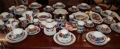 Lot 339 - A Villeroy & Boch Acapalco eight-place pattern dinner service, with extras