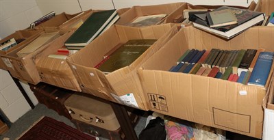 Lot 373 - Ten boxes of books on history, literature, music, etc.