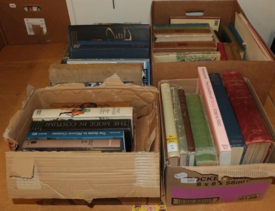 Lot 380 - A collection of books on fashion and clothing (four boxes)