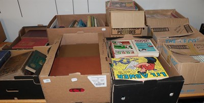 Lot 381 - A collection of children's books including pop-up books, a large quantity of Ladybird publications