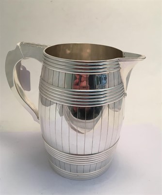 Lot 2016 - A George III Silver Jug, by Daniel Smith and Robert Sharp, London, 1781, slightly baluster,...