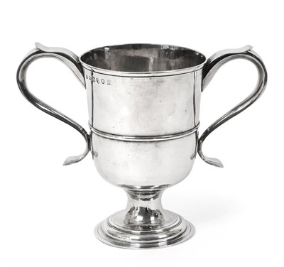 Lot 2023 - A George III Silver Two-Handled Cup, by John Langlands, Newcastle, 1796, inverted bell-shaped...
