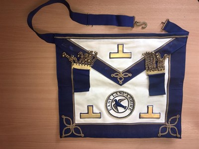 Lot 2060 - The Masonic Regalia of Brother George Colborne Dickinson From the East Lancashire Coronation Lodge