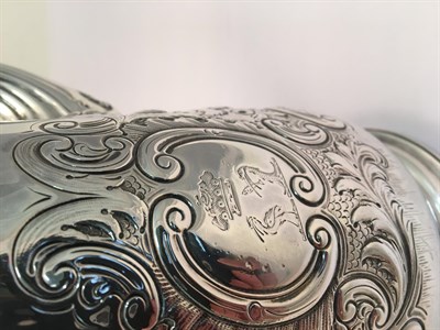 Lot 2062 - A William IV Silver Coffee-Pot, by John Wrangham and William Moulson, London, 1833, tapering...