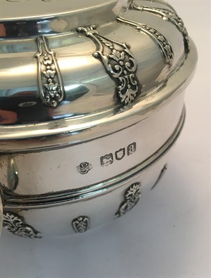 Lot 2065 - A Victorian Silver Christening Bowl and Spoon, The Bowl by John Bodman Carrington, Overstriking...
