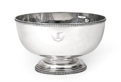 Lot 2103 - An Edward VII Silver Bowl, by Theodore Rossi, London, 1908, plain circular and on spreading...