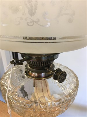 Lot 2126 - An Edward VII Silver Oil Lamp, by James Henry & Herbert Barraclough, Sheffield, 1908, Retailed...