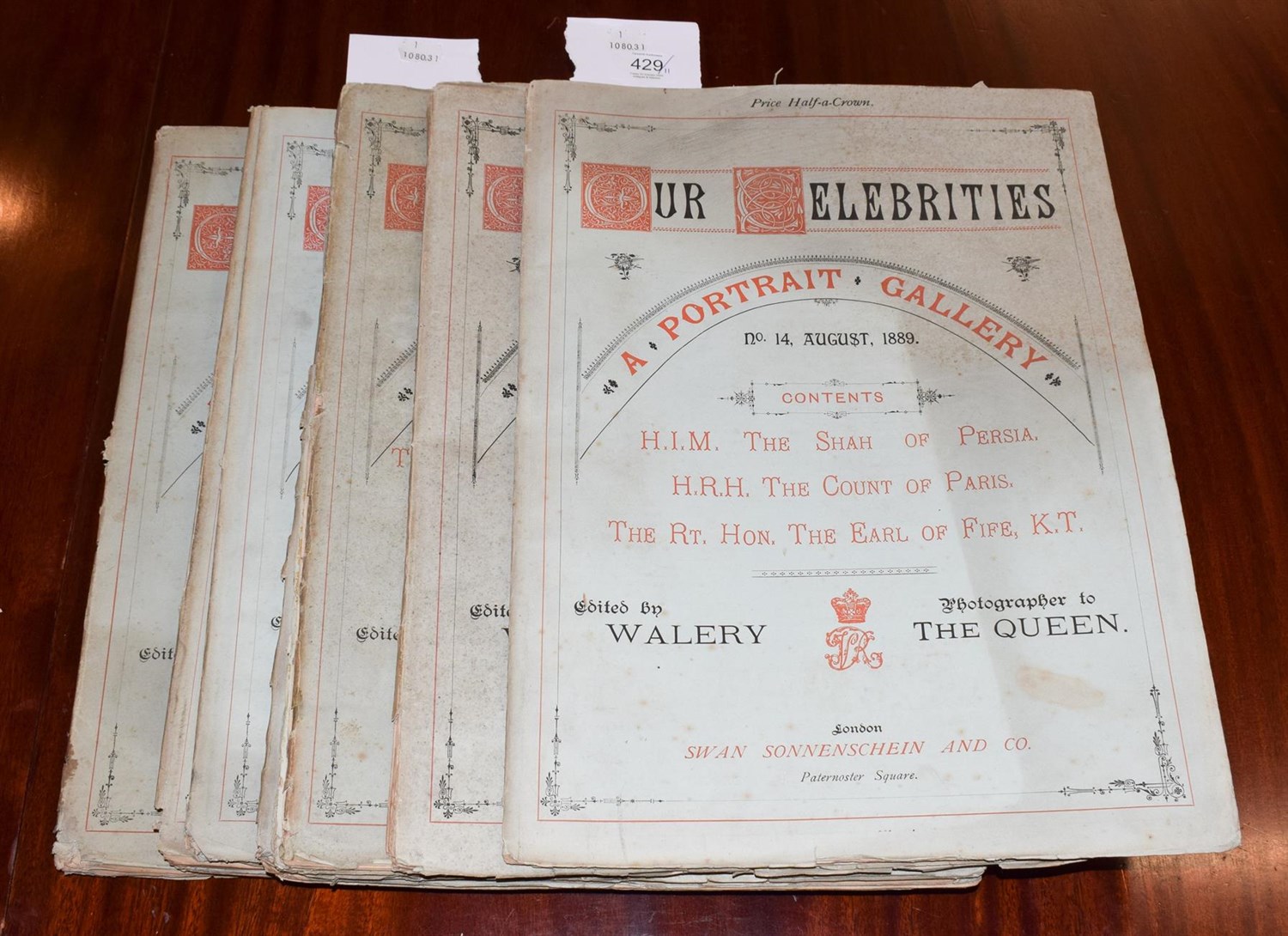 Lot 429 - Our Century Magazines 1889/90 (11)