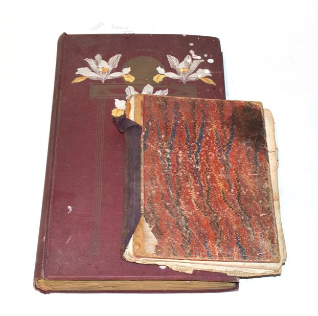 Lot 443 - * An early 20th century postcard album, miscellaneous contents; together with a handwritten...
