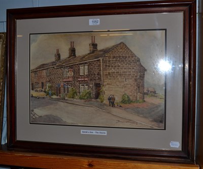 Lot 1052 - Percy Monkman (1892-1986), Sarah's Inn - The Chevin, Menston, West Yorkshire, watercolour,...