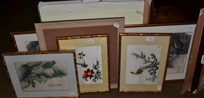 Lot 1061 - A group of modern Chinese paintings and prints (qty)