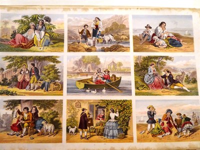 Lot 1068 - An assorted selection of prints & posters, in an album