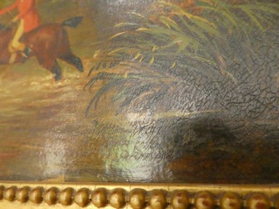 Lot 1088 - * Style of John Nost Sartorius (1759-1828) Hunting scenes, a pair, oil on canvas, bearing...
