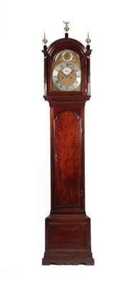 Lot 87 - A George III Mahogany Eight Day Longcase Clock, signed Edmund Prideaux, London, circa 1780,...