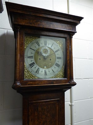 Lot 89 - A Rare Mulberry Eight Day Longcase Clock, signed Mark Hawkins, St Edmunds Bury, early 18th century