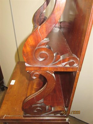 Lot 243 - A Pair of George IV Carved Mahogany Bookcases, in the manner of Gillows, 2nd quarter 19th...