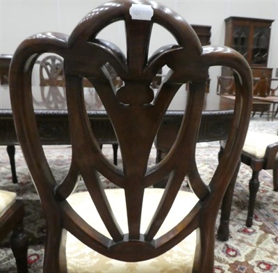 Lot 251 - An Impressive Twelve Piece Carved Mahogany Dining Room Suite, circa 1900, comprising a...