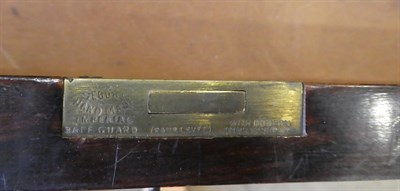 Lot 255 - A Late 19th Century Rosewood, Ivory and Penwork Inlaid Kidney Shape Writing Desk, labelled Wallis &