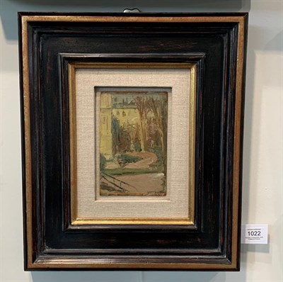 Lot 1022 - Alexander Jamieson (1873-1937) Scottish Tuileries Gardens, Paris  Signed and dated 1897, oil on...
