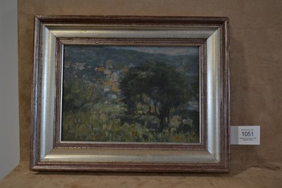Lot 1051 - Mark Senior NPS (1864-1927) ''A bit of Runswick'' Signed and inscribed verso, oil on board, 15cm by