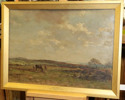 Lot 1063 - William Darling McKay RSA (1844-1924) ''Near Aberlady'' Signed, oil on canvas, 39.5cm by 56cm