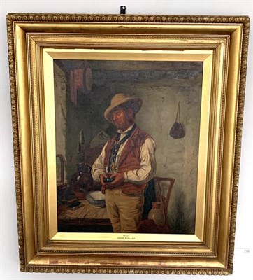 Lot 1100 - Erskine Nichol RSA, ARA (1825-1904) Scottish  ''The Physic''  Signed and dated 1868, oil on canvas