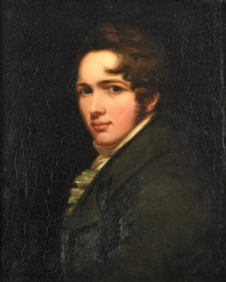 Lot 1115 - Circle of Sir Henry Raeburn FRSE, RA, RSA (1756-1823) Scottish Portrait of a young gentleman,...