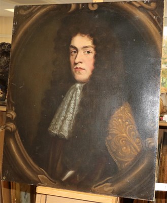 Lot 1121 - Circle of Mary Beale (1633-1699) Portrait of a gentleman of the Killigrew family, wearing a...