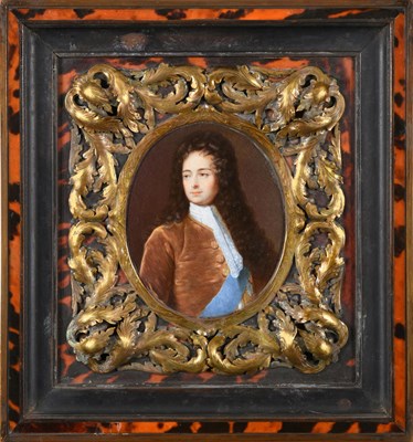 Lot 1122 - Circle of Samuel Cooper (c.1608-1672) Portrait of a gentleman, half length, wearing a white...